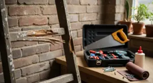 Złamany szczebel w drabinie - naprawa czy wymiana